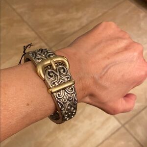 Patricia Nash Silver and Gold Bracelet